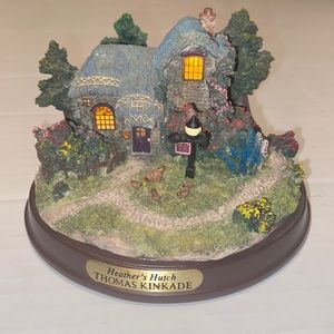 Thomas Kinkade Heather's Hutch light up figure.